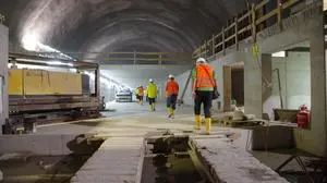 Im Semmering-Basistunnel steht 2026 einiges an Arbeit an