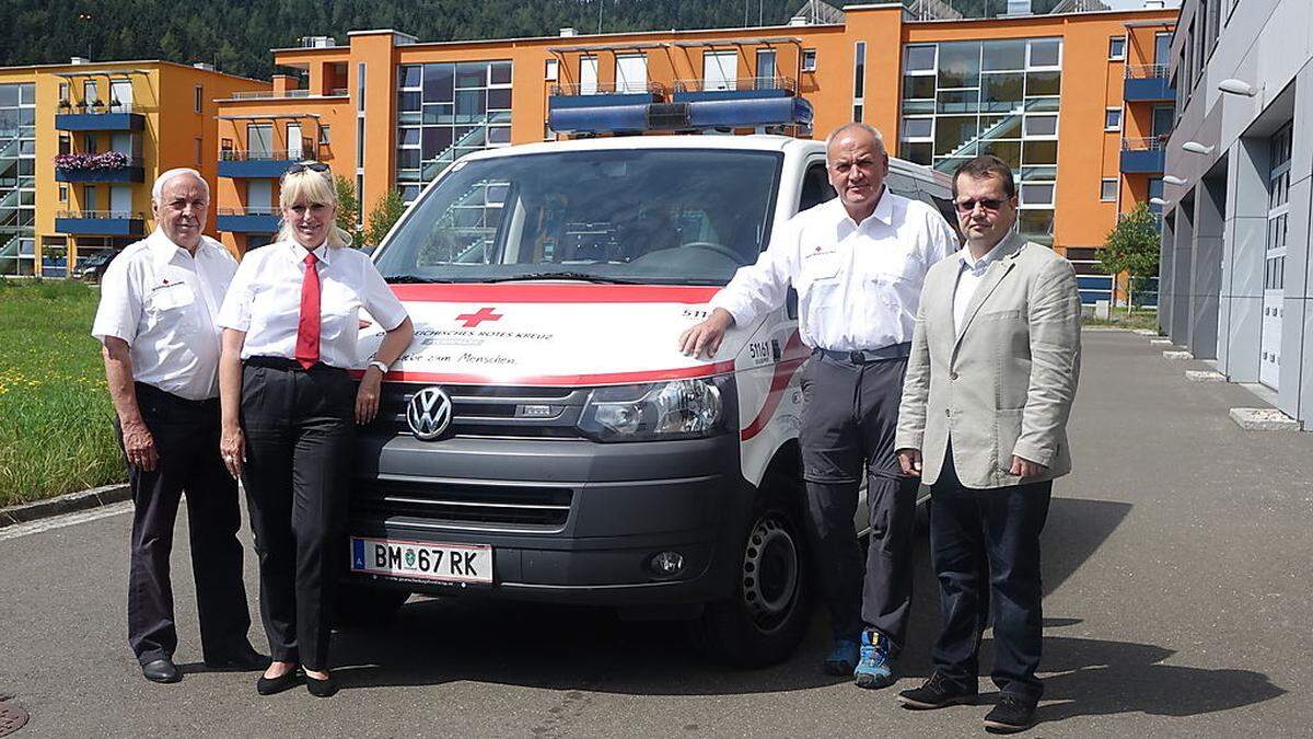 Bald eine Einheit: Roland Alexa, Ursula Lautschan, Erwin Schume und Gerhard Reithofer (von links)