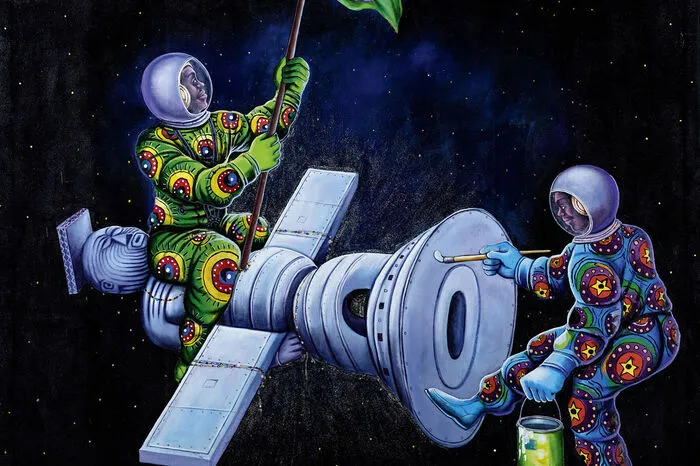 Monsengo Shula, "Roi satellite", 2012