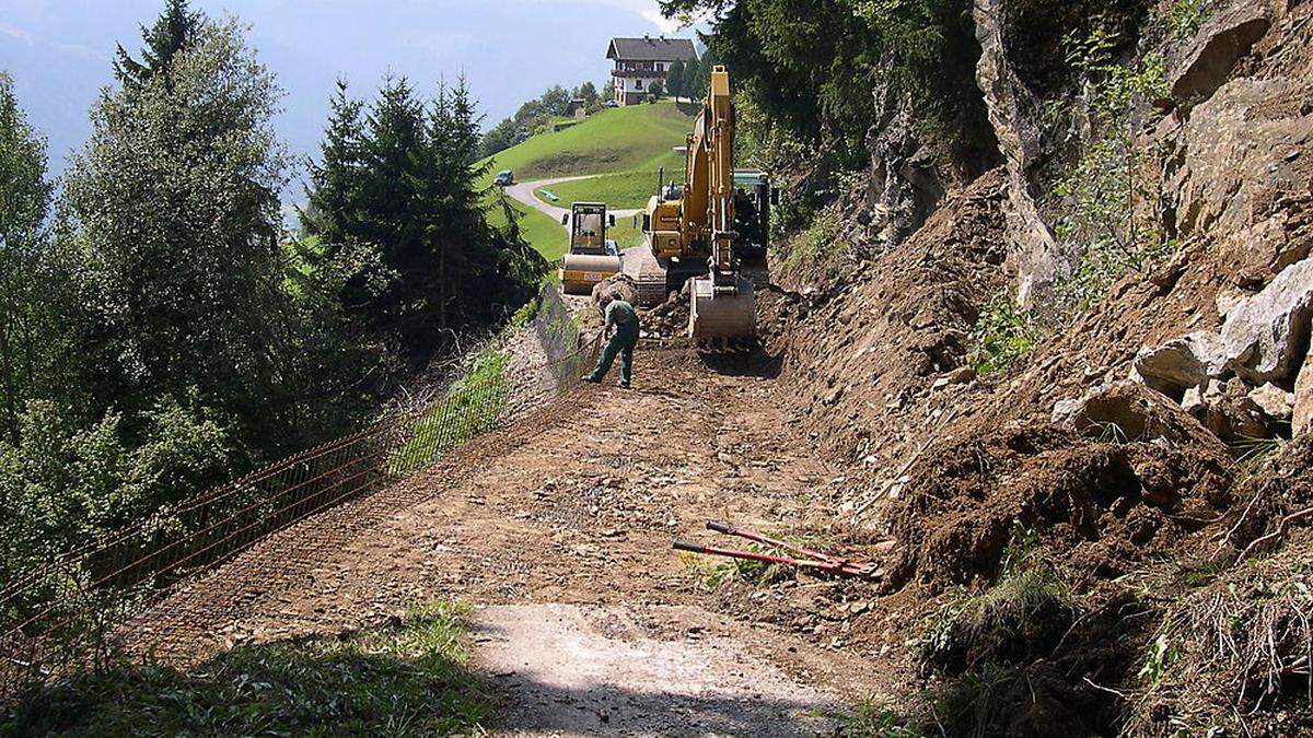 Zahlreiche Unwetterschäden gilt es zu beseitigen