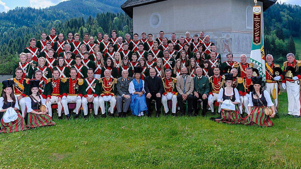 Das besondere Fest der Fahnensegnung feiern die Metnitzer Schützen zwei Tage lang