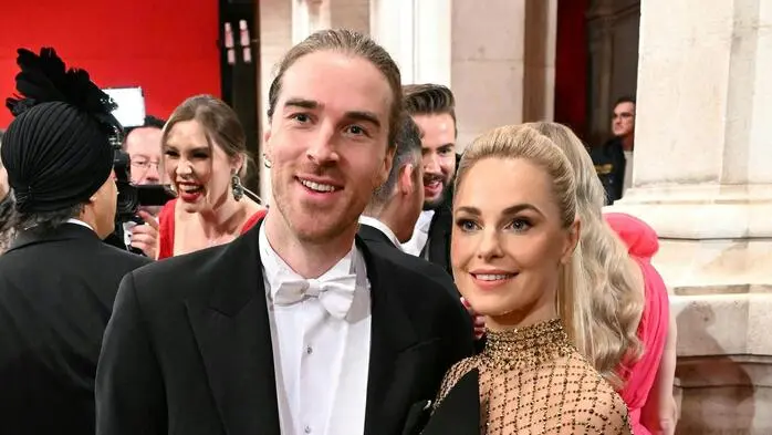 Silvia Schneider und ihr Freund Jamie Harrison