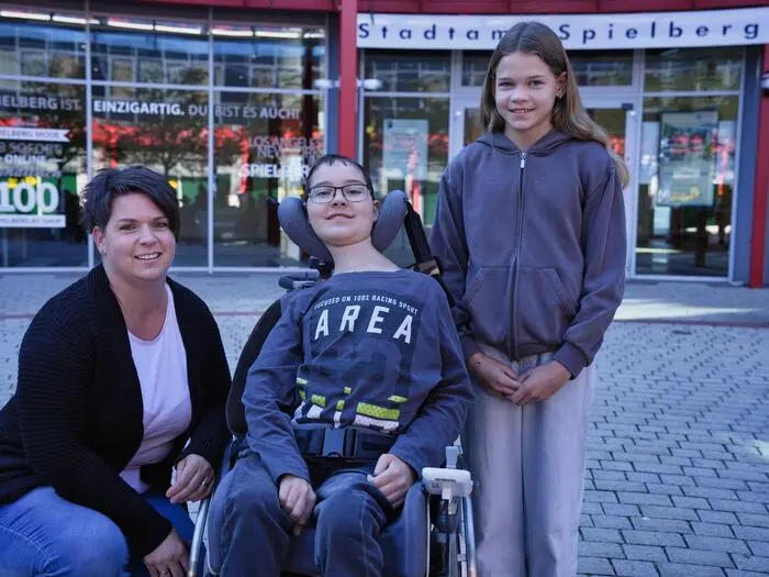 Fabians Familie freut sich über die Unterstützung.