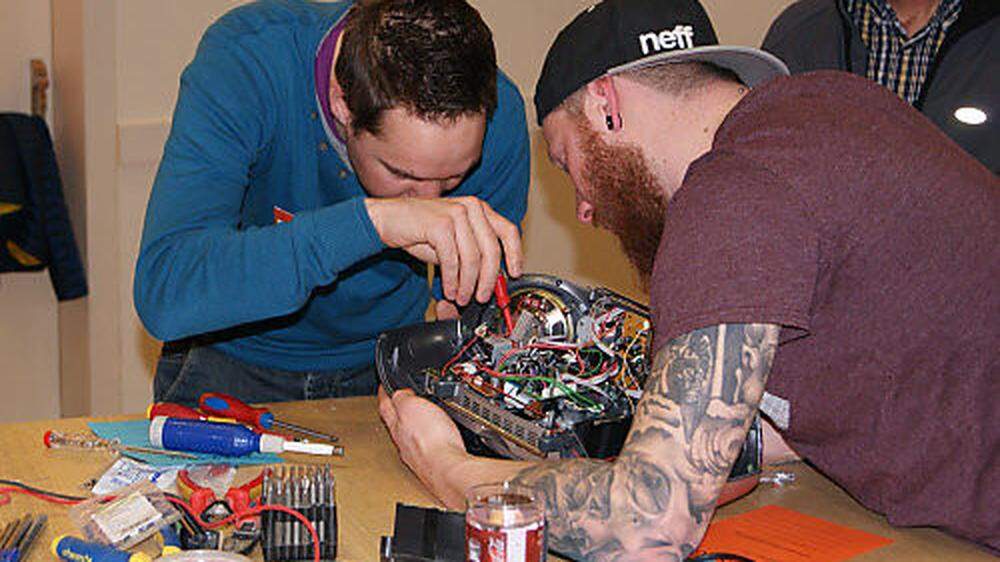 Die Stadt Graz fördert das Reparieren von Elektrogeräten