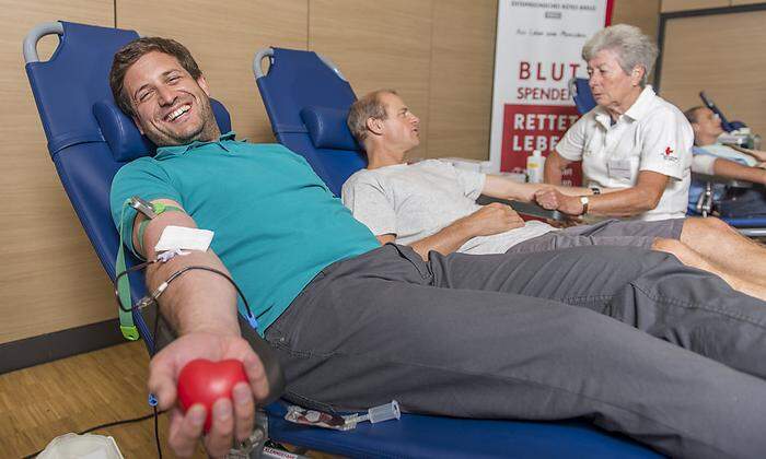 Blut spenden und Leben retten