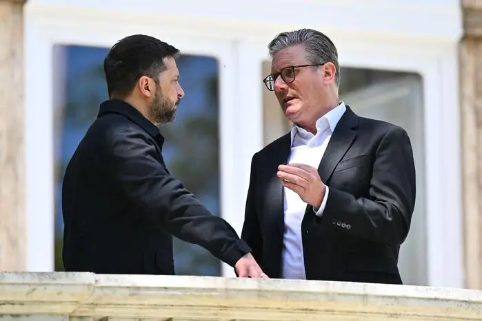 Briten-Premier Starmer und Selenskyj
