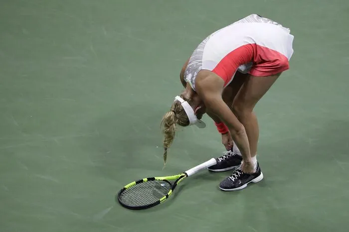 Wozniacki hatte am Ende gegen Kerber mit 4:6, 3:6 das Nachsehen.
