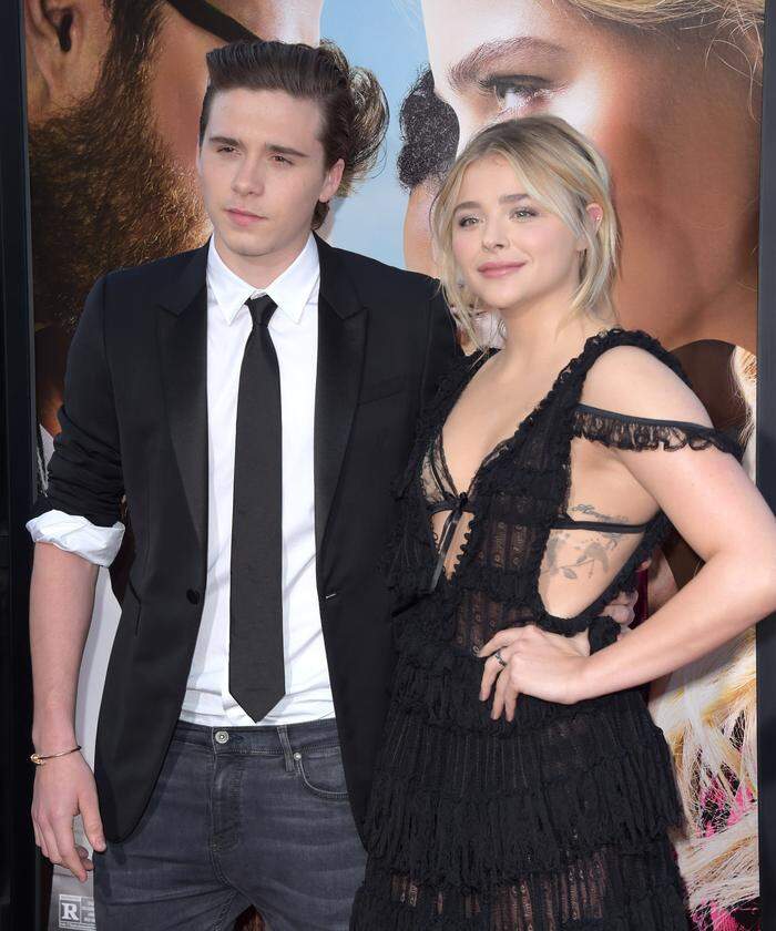 Chloë Grace Moretz und Brooklyn Beckham im Jahr 2016