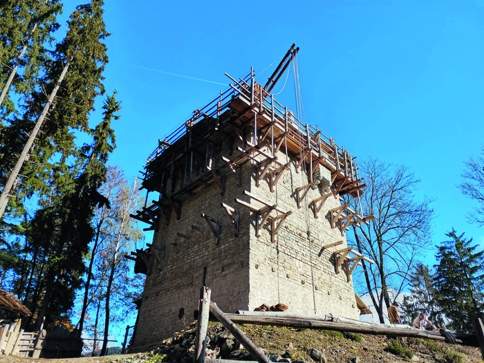 Einen Einblick in längst vergangene Zeiten bekommt man beim Burgbau Friesach 