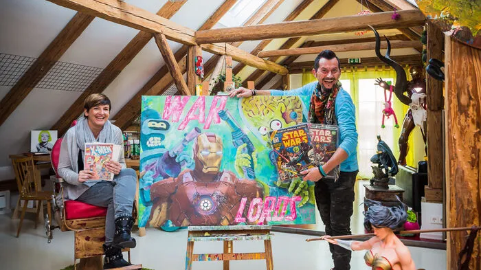 200 Quadratmeter für die Kunst: Sabine und Mario Stroitz haben sich einen Traum verwirklicht.