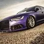 Ein getunter Audi A6 Avant | Namensgebend für die Geldwäsche-Plattform war der Audi A6 (Symbolfoto). Bei der Razzia wurden 80 Autos beschlagnahmt