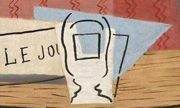 "Stillleben" mit Zeitung: das Interesse an diesem Picasso hält sich in Grenzen