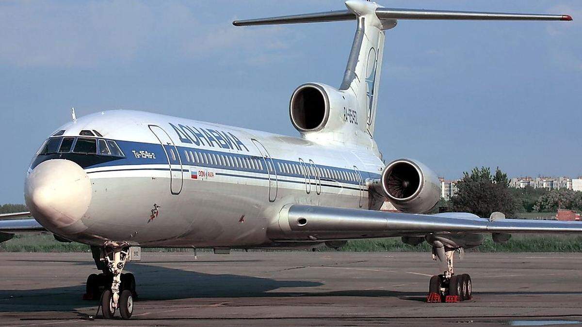 Eine Tupolev-154