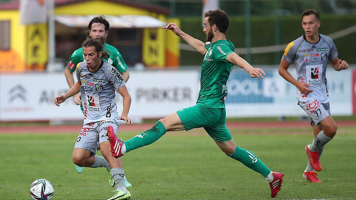 Der WAC geriet im Heimspiel gegen WSG Tirol zweimal in Rückstand