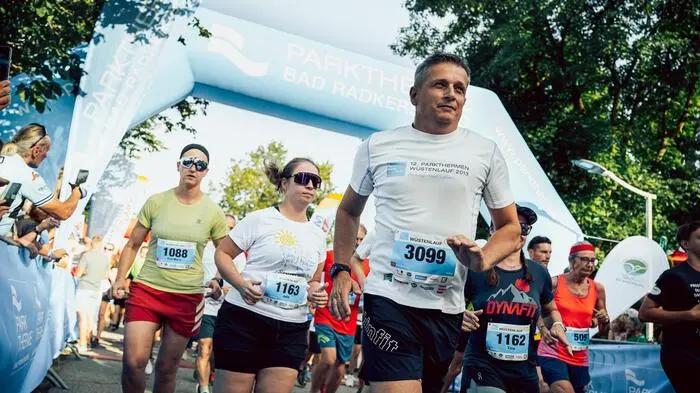 Beim 22. Wüstenlauf der Parktherme in Bad Radkersburg waren wieder hunderte Laufbegeisterte dabei
