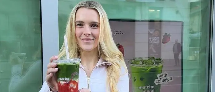 Geschäftstüchtig: Katja Platzner eröffnet in Kürze ihr zweites Matcha-Lokal