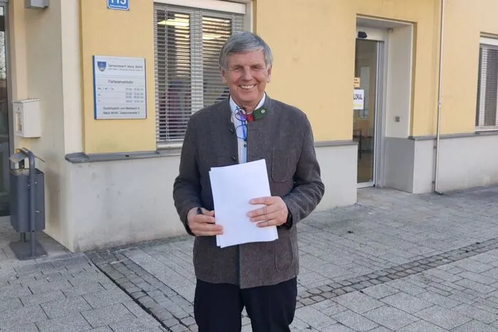 Bei Wahlsieger Markus Perdacher war die Freude groß.