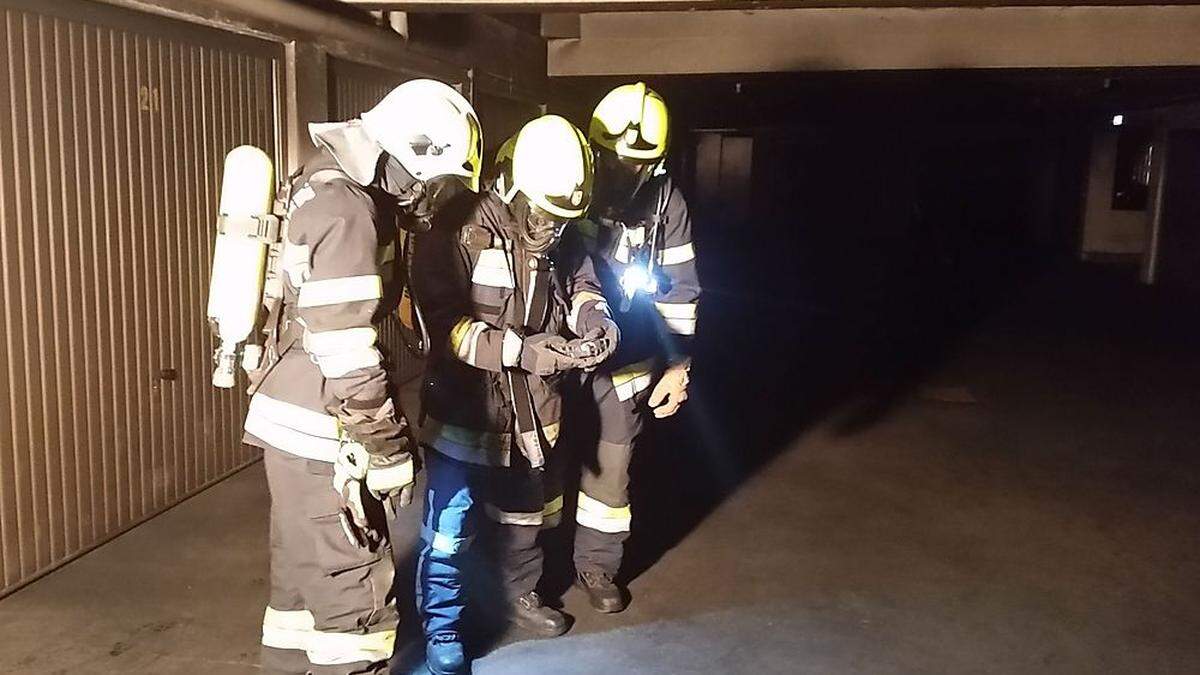 Die Feuerwehren waren rund eine Stunde im Einsatz