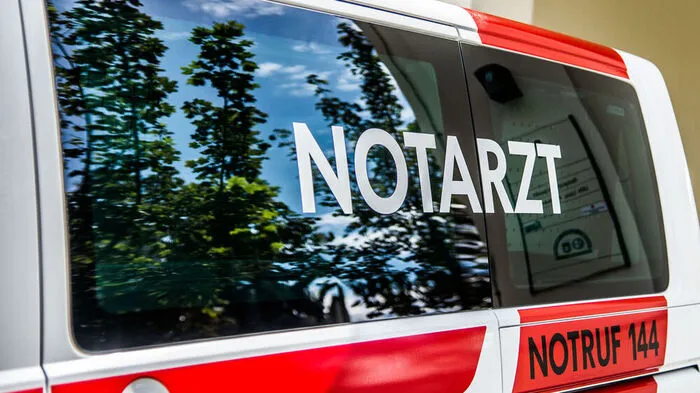 Die Pensionistin wurde vom Notarzt ins Spital gebracht