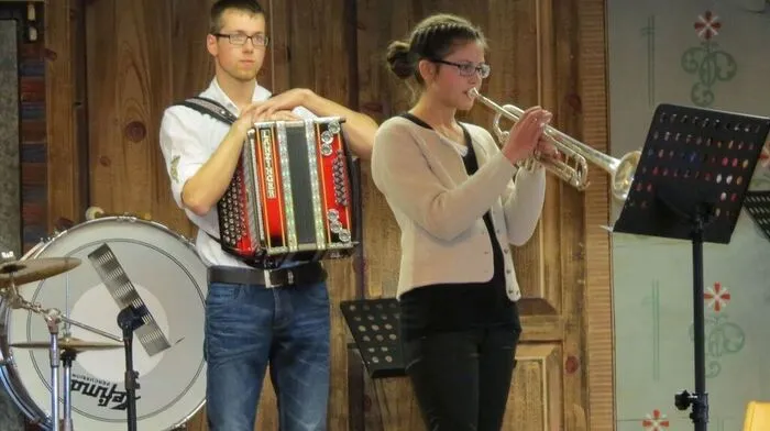 Mathias Auer und Andrea Mitterdorfer beeindruckten mit ihren Stücke
