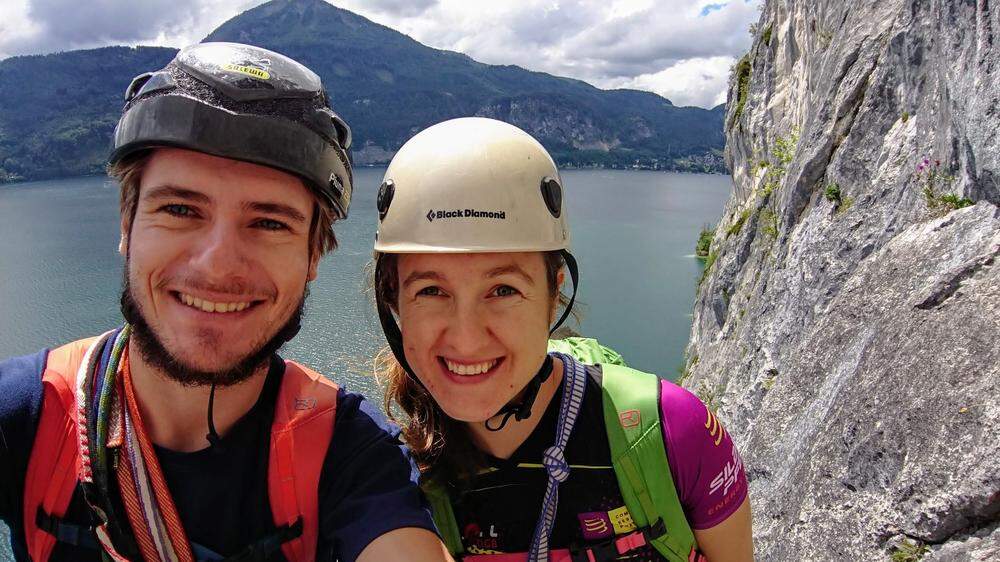 Fast jedes Wochenende sind Barbara Röhrer und Tobias Renzler am Berg zu finden