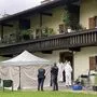 Vor diesem Wohnhaus brach der 52-Jährige leblos zusammen