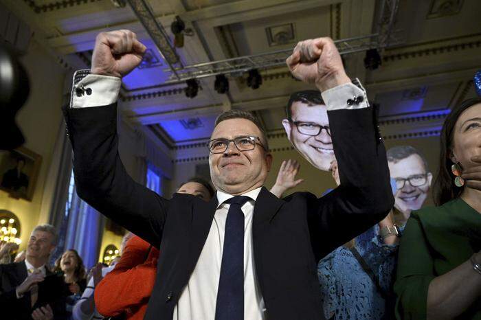 Petteri Orpo, Spitzenkandidat der "Nationalen Sammlungspartei"   