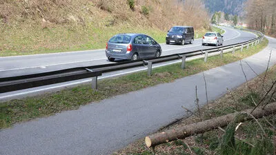In diesem Bereich wurde der 21-Jährige angeschossen