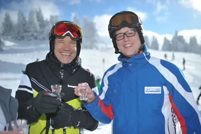 Armin Assinger und Fabrice Girardoni, GF Bergbahnen Stuhleck
