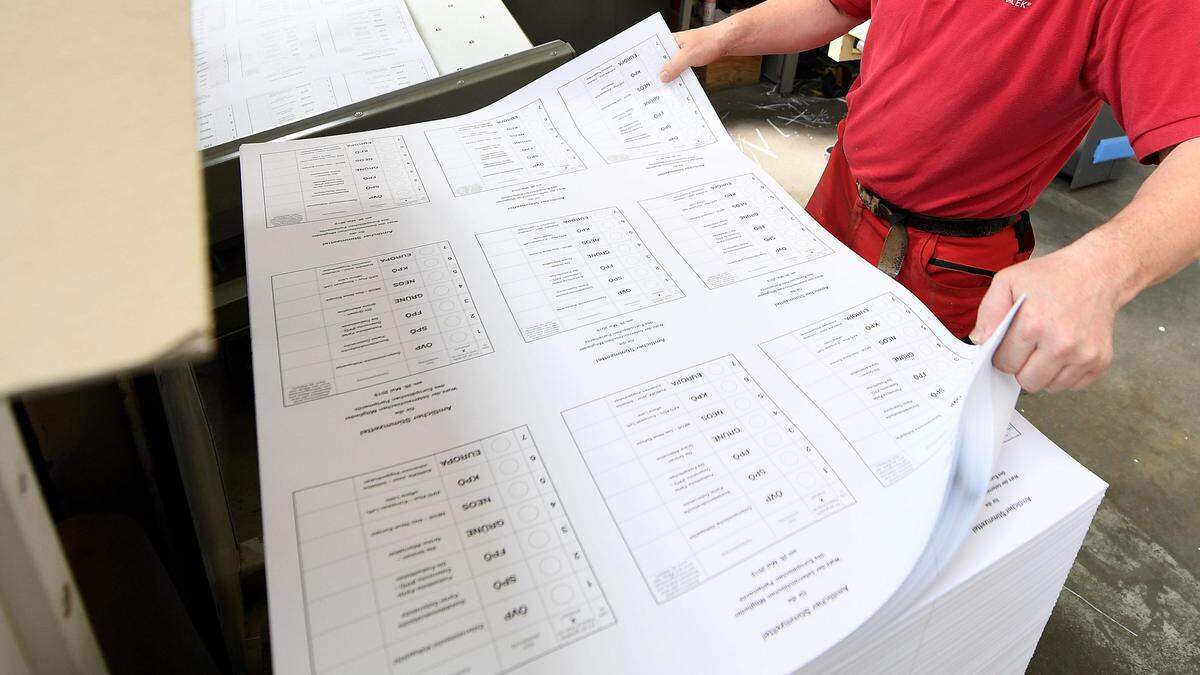 Die Stimmzettel für die EU-Wahl werden ab Mitte Mai verschickt. (Symbolbild)
