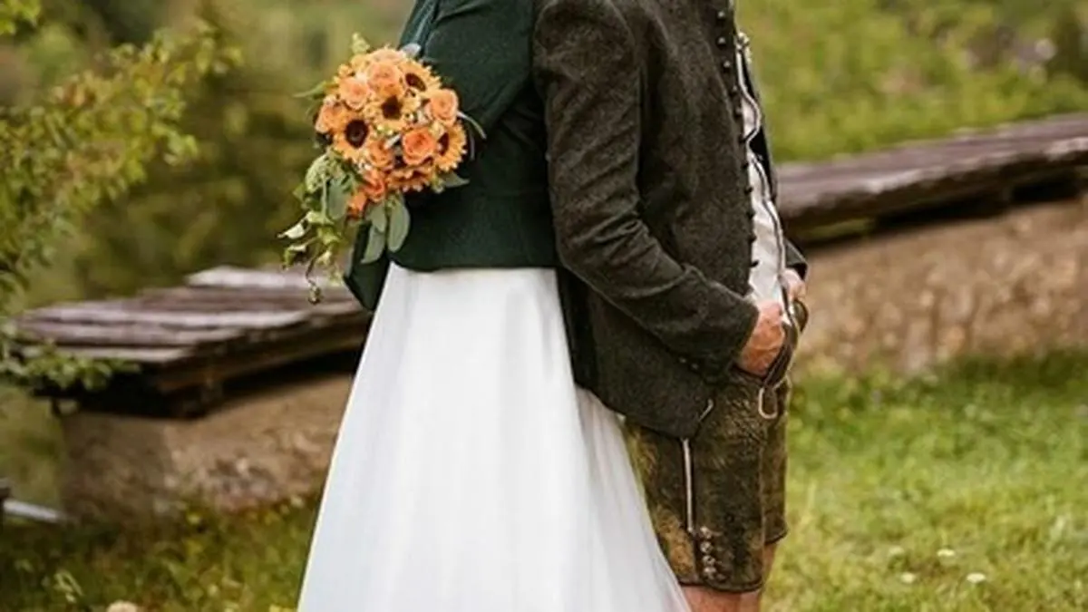 Nach sieben Jahren Beziehung wurde geheiratet