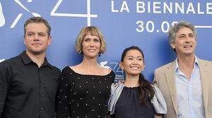 Matt Damon, Kristen Wiig, Hong Chau und Alexander Payne