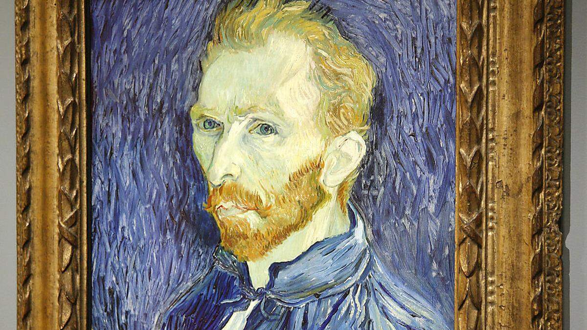 Vincent van Gogh in einem Selbstporträt