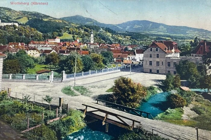 Das Wolfsberger Volksbad im Jahr 1915