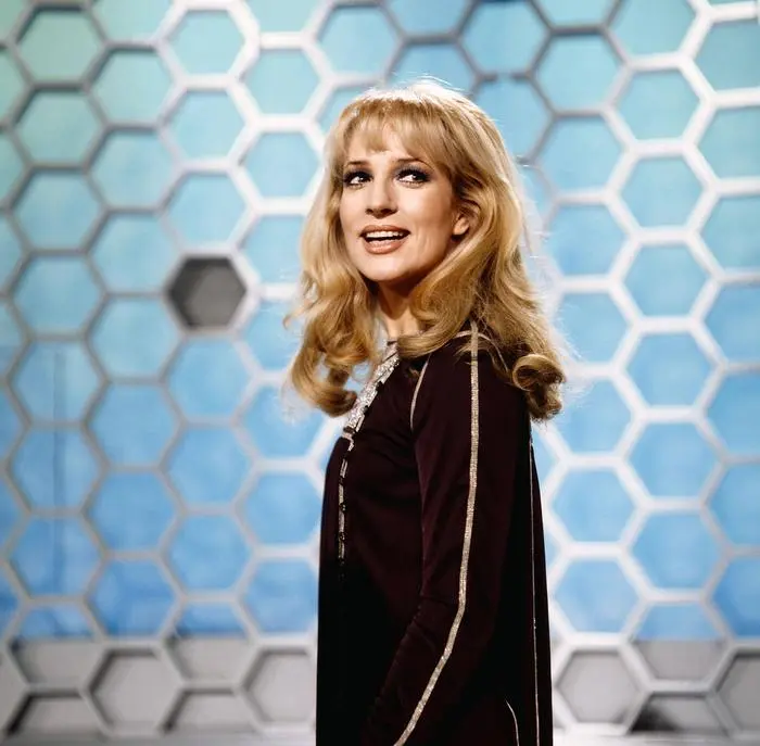  Dagmar Koller Dagmar Koller, österreichische Sängerin, Schauspielerin und Tänzerin, zu Gast in der Spielshow Dalli Dalli , Deutschland 1970er Jahre., Deutschland Copyright: kpa UnitedArchives55040650 EDITORIAL USE ONLY