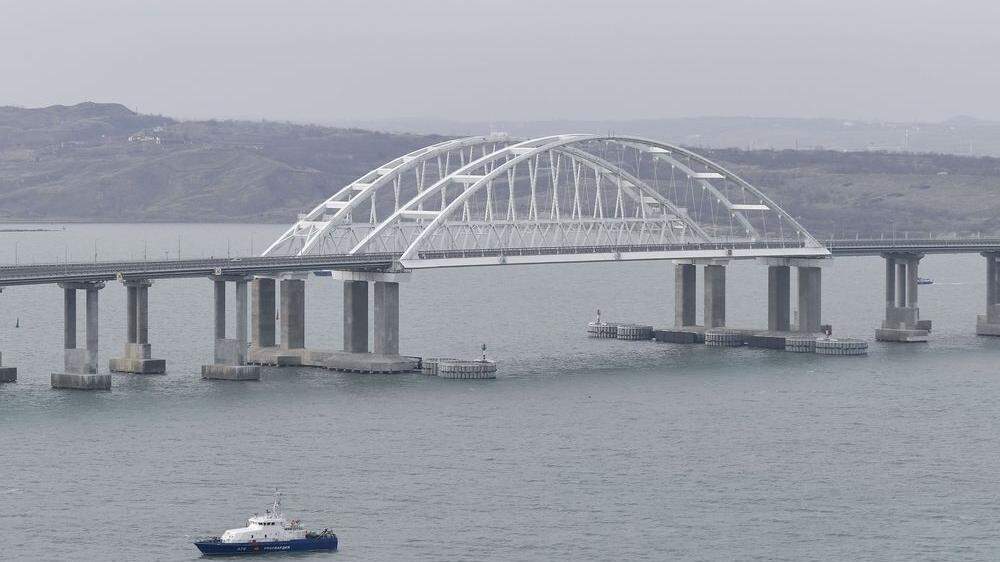 Die Brücke über die Krim ist die längste Brücke Europas