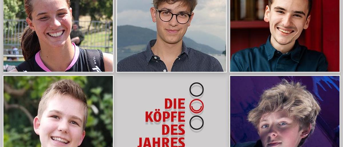 Oben: Lilli Tagger, David Edlinger und Thomas Hohenwarter
Unten: Luis Lanzinger und Laurin Walder