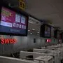 Swiss-Schalter am Flughafen Zürich