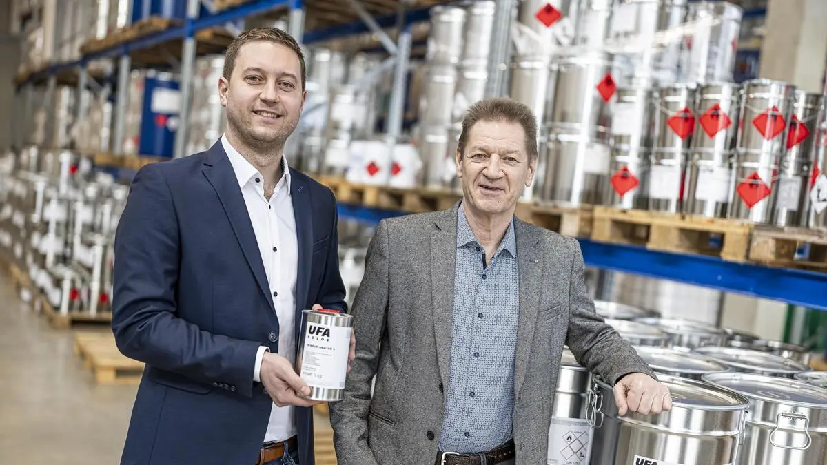 Sohn-Vater-Gespann: Johannes Weinländer Junior und Senior 