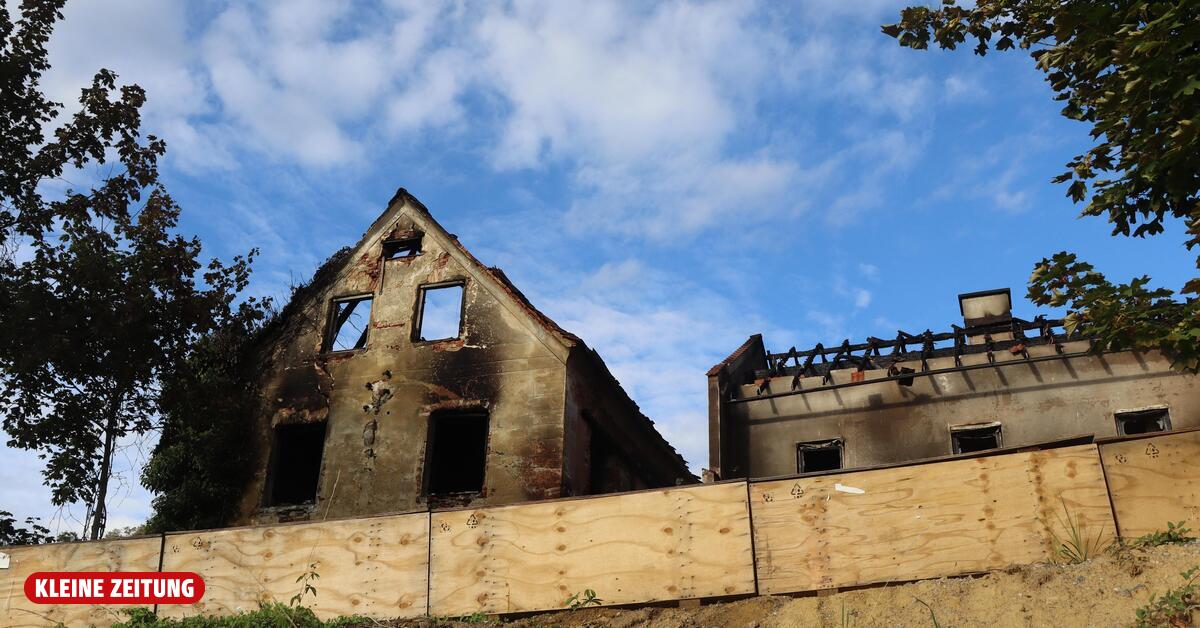 House fire in Hirnsdorf: Cause determined, owner charged