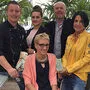 Von links: Alexander Waldner, Natalija Gavran vom Holiday Inn, Gudrun Marx-Frühstück, Günter Kowarik und Silvia Katzdober