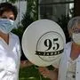 Die Mitarbeiterinnen und Mitarbeiter feierten im kleinen Kreis