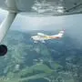 Die Hagelflieger müssen ihre Ladung Silberiodid direkt unter der Gewitterwolke einbringen