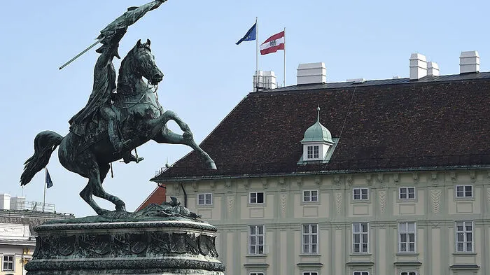 Der Leopoldinische Trakt der Wiener Hofburg