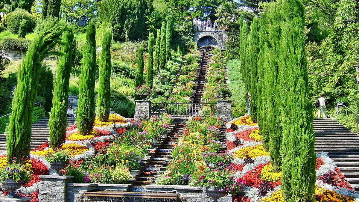 Garten auf der Prachtinsel Mainau