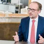 Schallenberg in seinem neuen Büro
