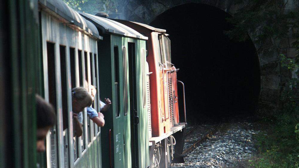 Besonders reizvoll: Die Tunnels und die Viadukte der Feistritztalbahn