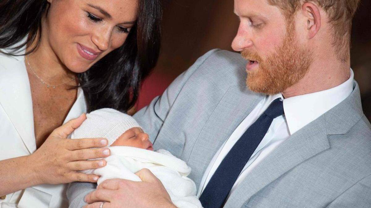 Meghan und Harry mit dem kleinen Archie Harrison