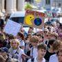 Klimaproteste gestern in Wien