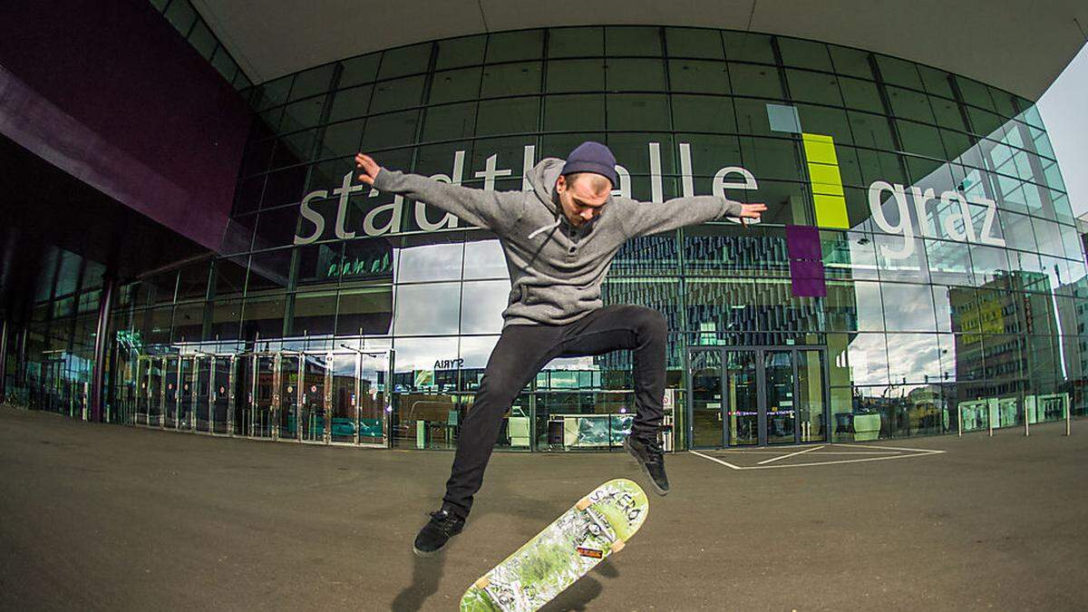 In der Nähe der Stadthalle entsteht für Skater eine neue Spielwiese